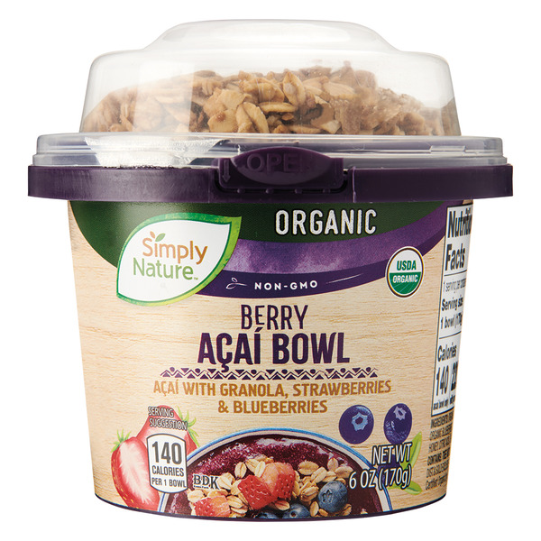 Simply Nature Berry Acai Bowl
