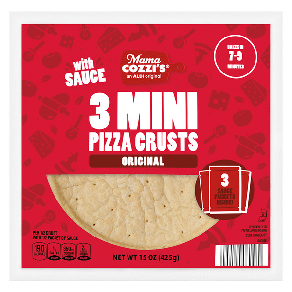 3kis.mama☆ページ Mama Cozzi's Pizza Kitchen Mini Pizza Crusts Same-Day Delivery or