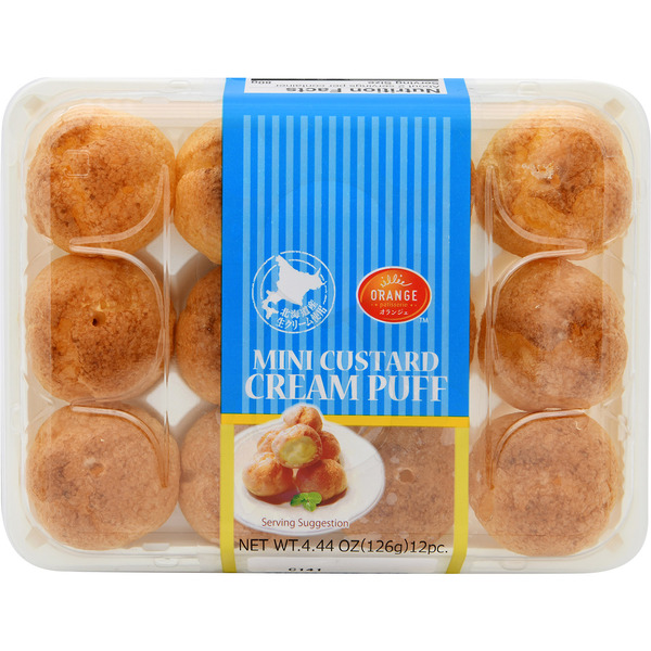 ORANGE patisserie Orange Custard Mini Cream Puff