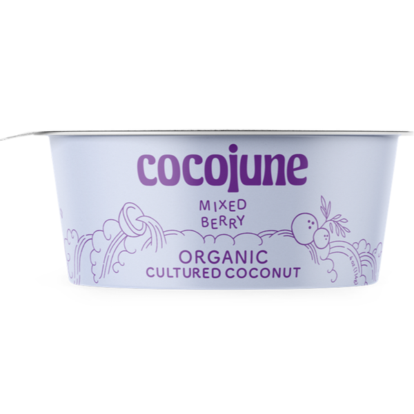 cocojune Organic Mixed Berry Cultured Coconut Same-Day Delivery or
