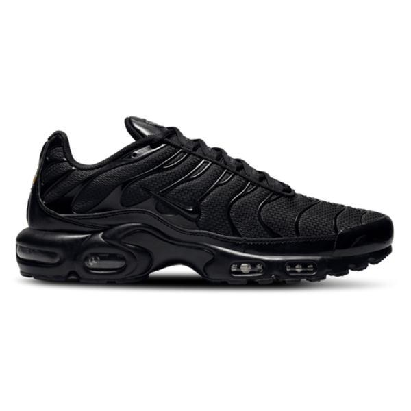 Nike Men's Air Max Plus Running Shoes, Size 11 - Black