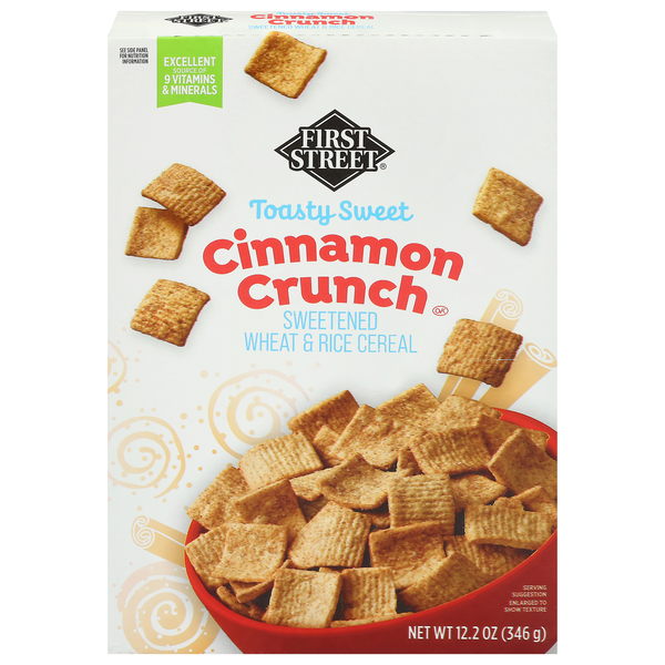 First Street Cinnamon Crunch Cereal