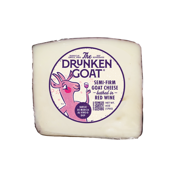 The Drunken Goat Spanish Goat Cheese Bathed in Red Wine