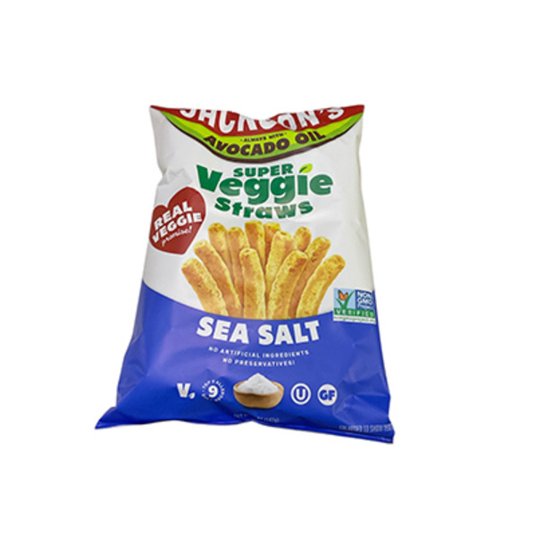 Jackson's Super Sea Salt Veggie Straws