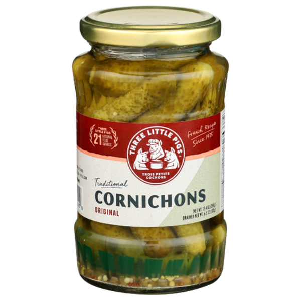 Three Little Pigs Baby Sour Gherkins Cornichons