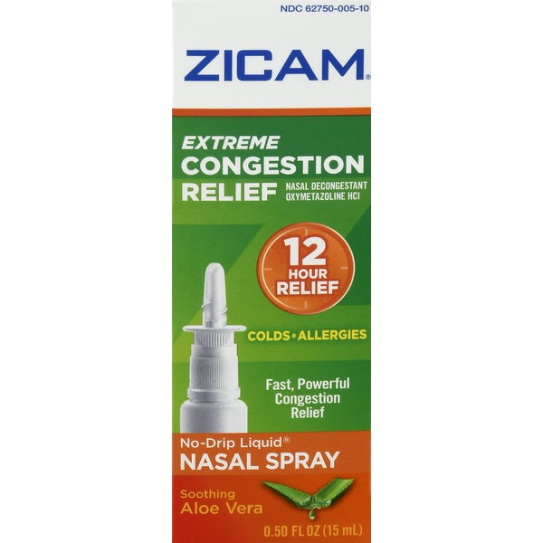 Zicam Nasal Spray, NoDrip Liquid (0.5 oz) from Walmart Instacart