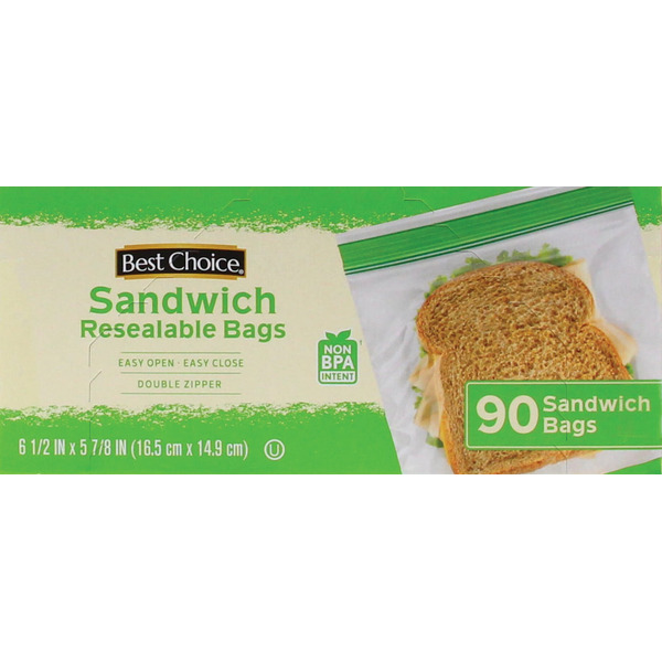 sandwichページ Best Choice Zip Sandwich Bags Same-Day Delivery or Pickup | Tony's