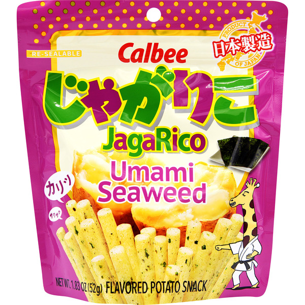 Calbee Flavored Potato Snack, Umami Seaweed