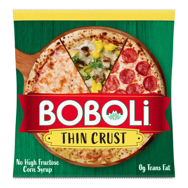 Boboli White, Thin Crust, Pizza Crust, 10 oz