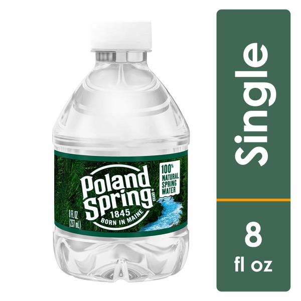 Poland spring 100% Natural Spring Water