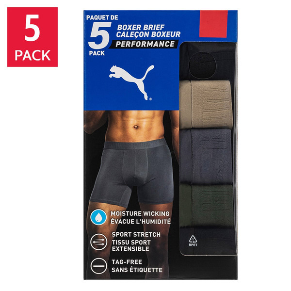 PUMA Men’s Active Boxers, Small