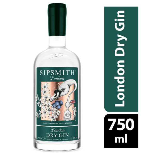 Sipsmith London Dry Gin 700ml 6本セット Sipsmith Distillery London Dry Gin Same-Day Delivery | Binny's