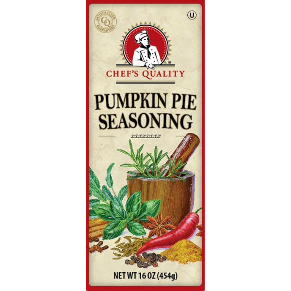 Chef's Quality - Pumpkin Pie Seasoning - 1 lb