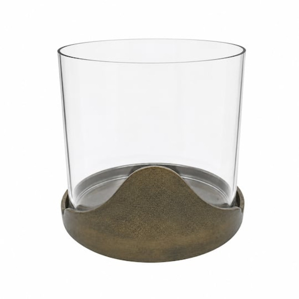 Ashland Glass Pillar Candle Holder, Large