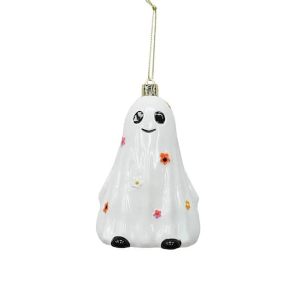 Ashland Floral Ghost Ornament