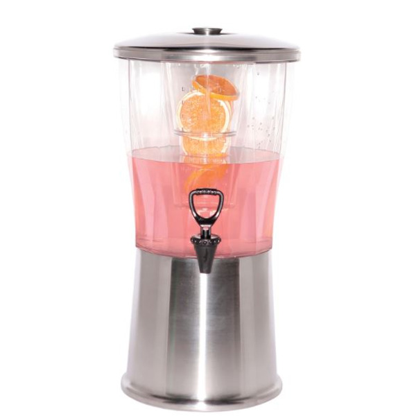 Essential Infusion Cold Beverage Dispenser, Stainless, NSF, BPA Free, Dishwasher Safe, 3 Gallon