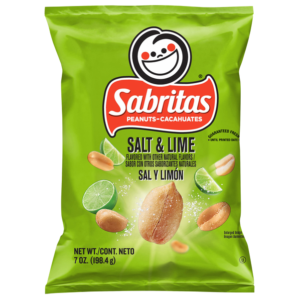 Sabritas Peanuts, Salt & Lime