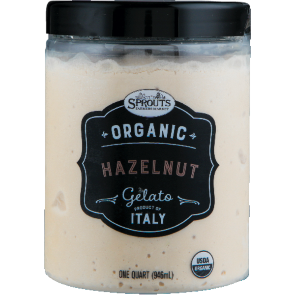 Sprouts Organic Hazelnut Gelato
