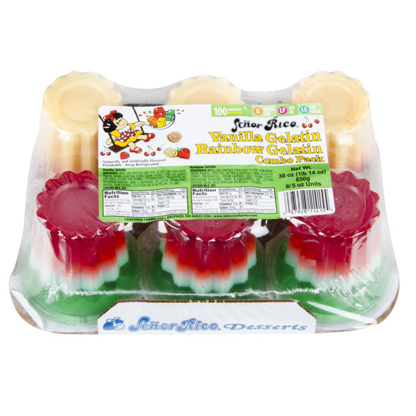 Señor Rico Rainbow Parfait Gelatin Treat Same-Day Delivery or Pickup ...