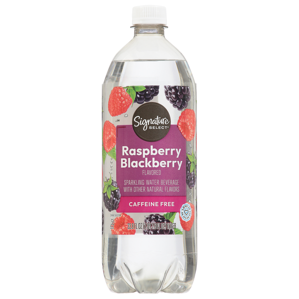 Signature SELECT Caffeine Free Raspberry Blackberry Sparkling Water