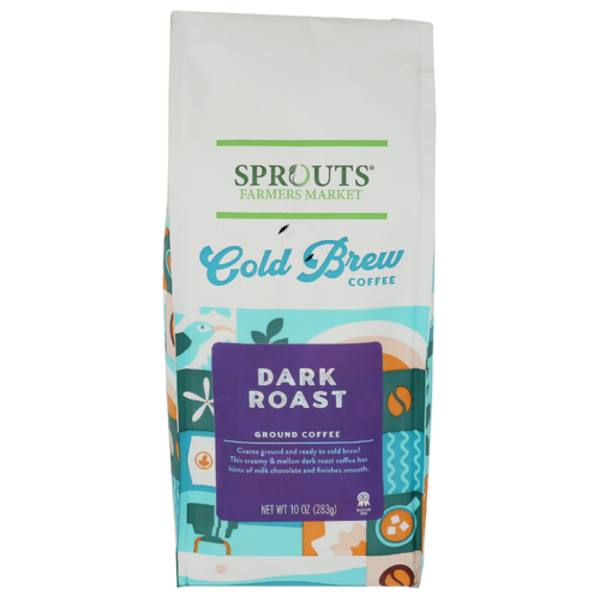 Sprouts Dark Roast Cold Brew Ground Coffee