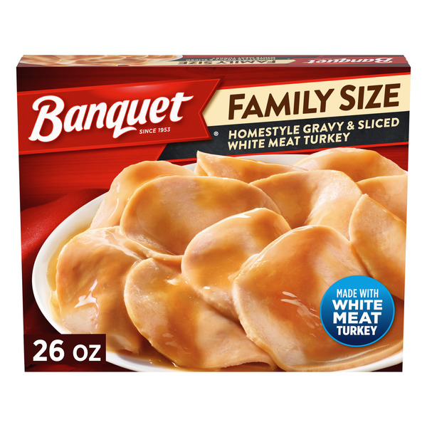 frozen turkey and dressing dinner Turkey Meal