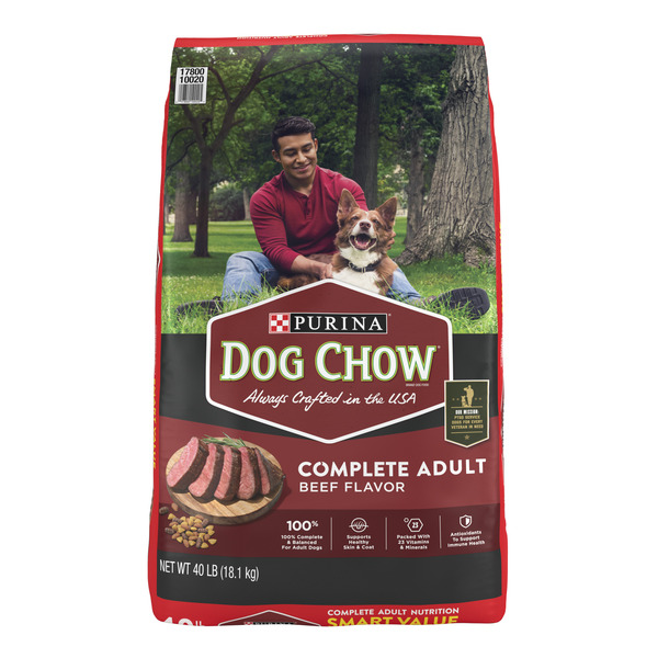 Purina Dog Chow Dog Chow Complete Adult Dry Dog Food Beef Flavor