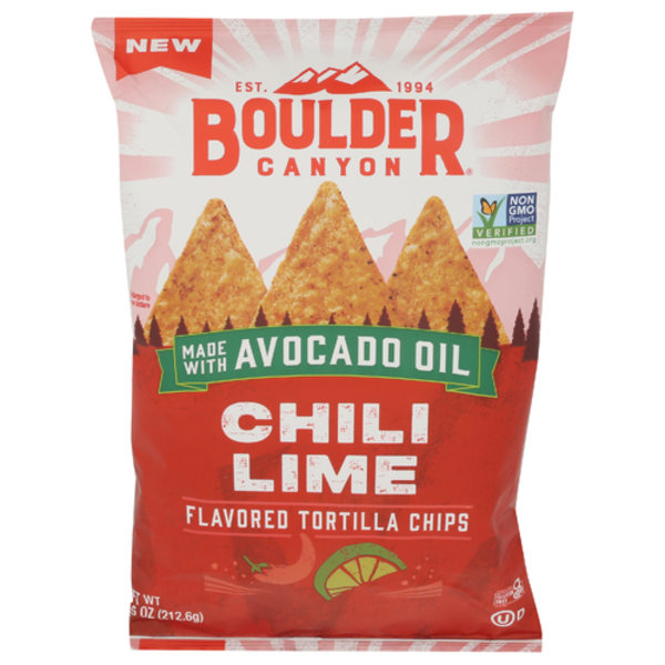Boulder Canyon Boulder Canyon Chili Lime Flavored Tortilla Chips — product image