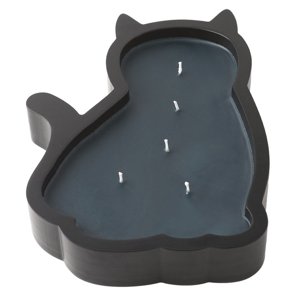 Kirkton House Carved Wood Candle (Halloween), Cat Same-Day