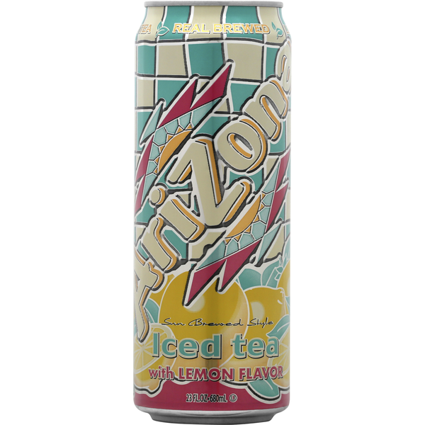AriZona Tea, with Lemon