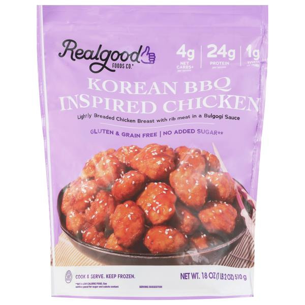 Real Good Foods Chicken, Korean BBQ-Style Same-Day Delivery or