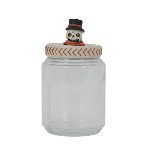 Ashland Skeleton Decorative Glass Jar