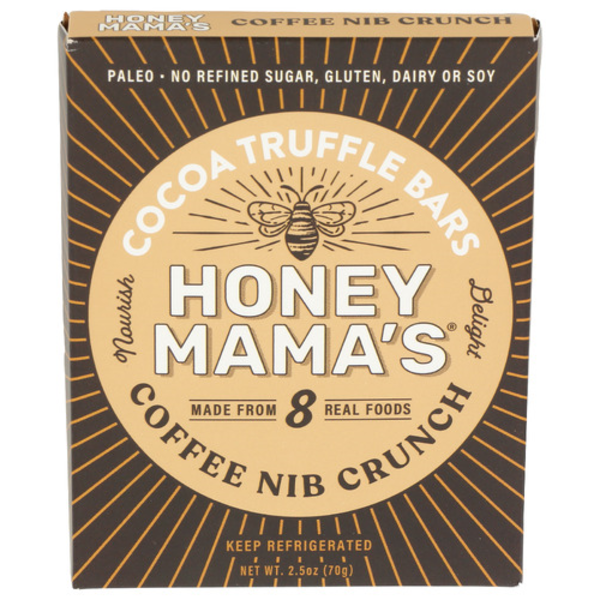 Honey Mama's Coffee Nib Crunch Cocoa Truffle Bar Same-Day Delivery