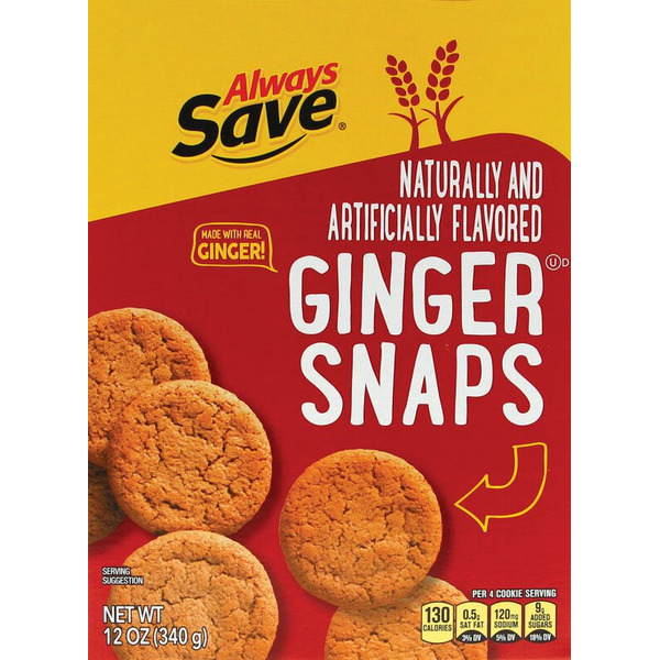 Always Save GINGER SNAP COOKIES Same-Day Delivery or Pickup | Harps ...