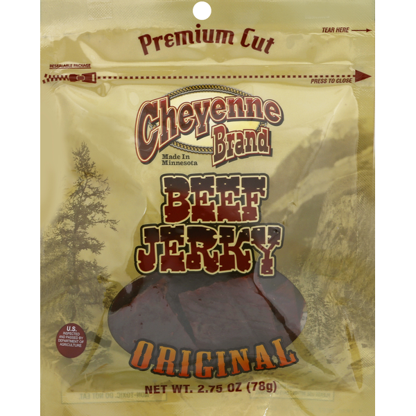 Cheyenne Brand Beef Jerky, Original, Premium Cut (2.75 oz) Instacart