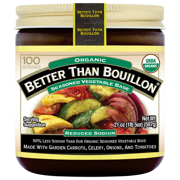 Better Than Bouillon Organic Seasoned Vegetable Base, 21 oz