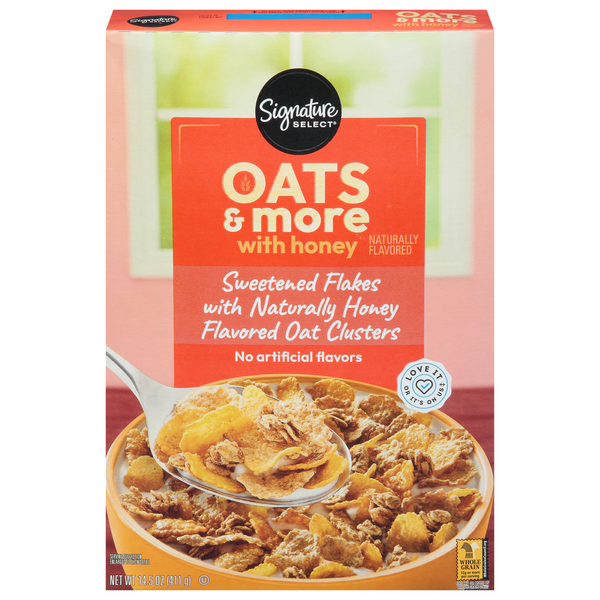 Signature SELECT Cereal, Oats & More with Honey