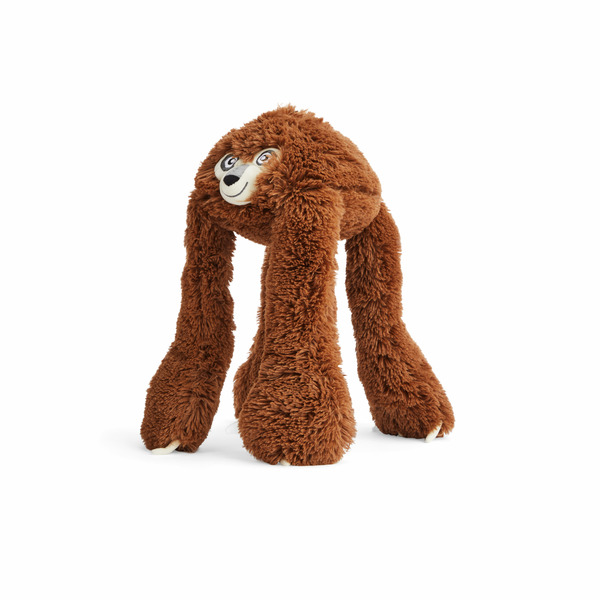 Leaps & Bounds Long-Limb Sloth Dog Toy - Brown