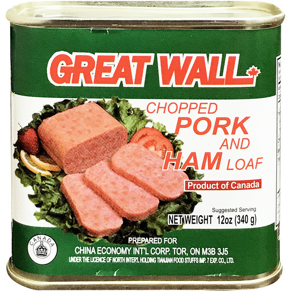 Great Wall Chopped Pork and Ham Loaf