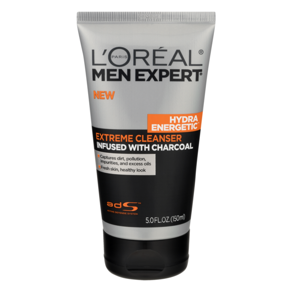 loreal mens charcoal face wash