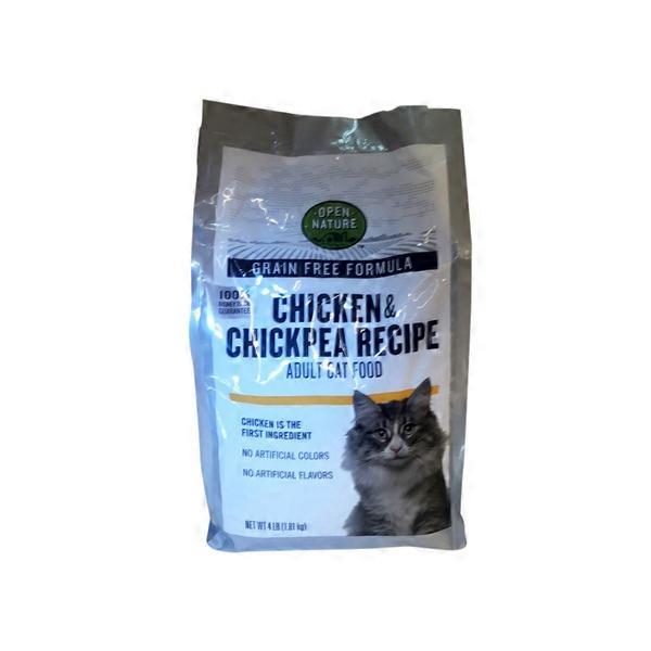 open nature chicken and chickpea dog food