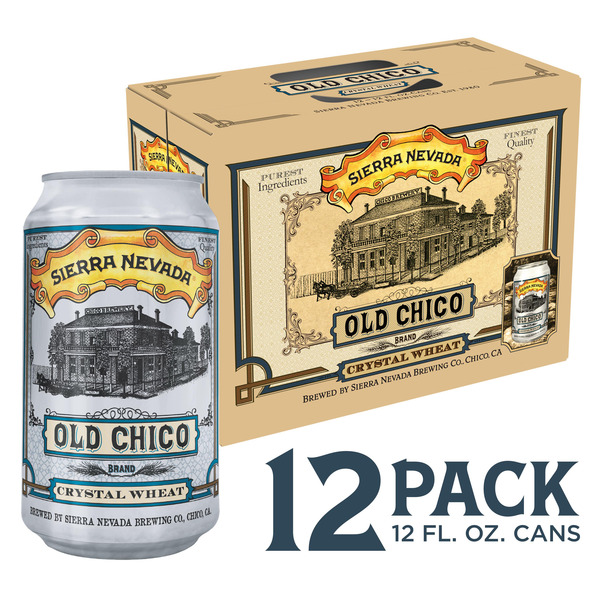 Sierra Nevada Old Chico Crystal Wheat Craft Beer 12 Pack 12oz Cans