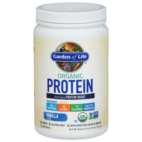 Publix Garden of Life Protein Shake, Organic, Vanilla Pickup Instacart