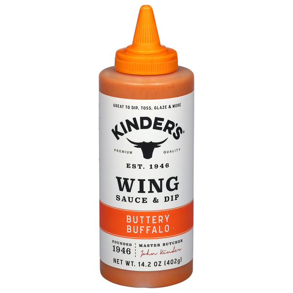 Kinder's Buttery Buffalo Wing Sauce & Dip