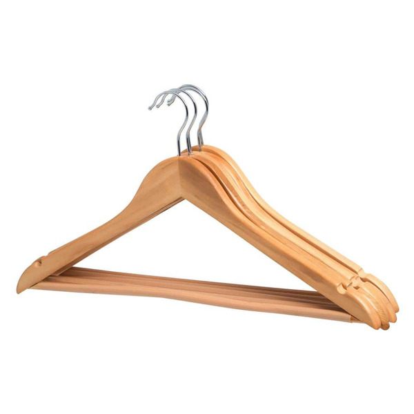 HDX Natural Maple Hangers (5-pack)