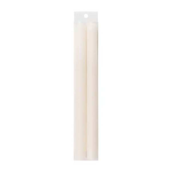 Ashland Unscented Narrow Taper Candles, 11.7 in
