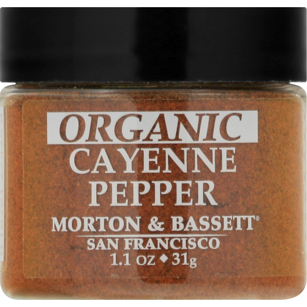 Morton & Bassett Spices Cayenne Pepper, Organic