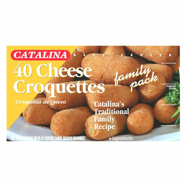 Frozen Catalina - Cheese Croquettes - 40 oz pkgs