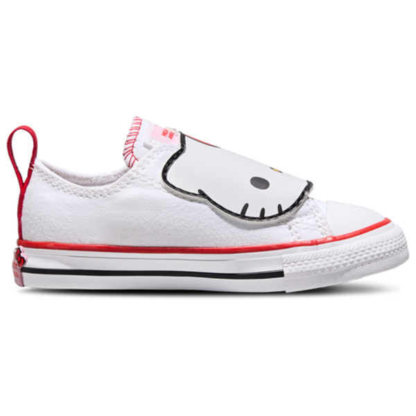 Converse Shoe, Size 4 - White/Multi
