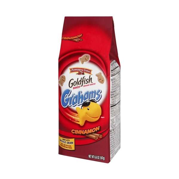 Pepperidge Farm Goldfish Grahams Cinnamon Baked Snacks Same-Day